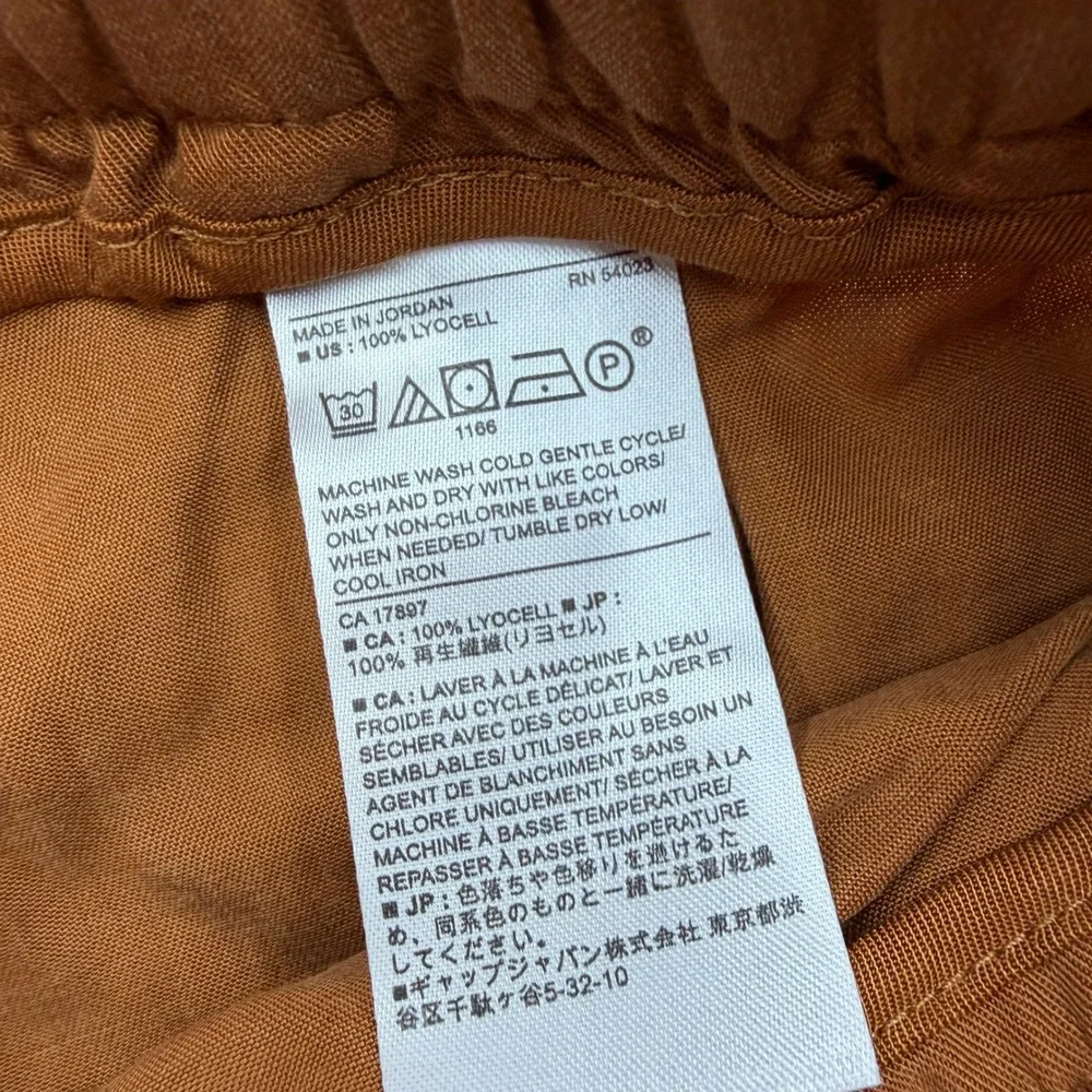 Banana Republic Men Brown Lyocell Cargo Jogger Pants Size L 536089-07-1
